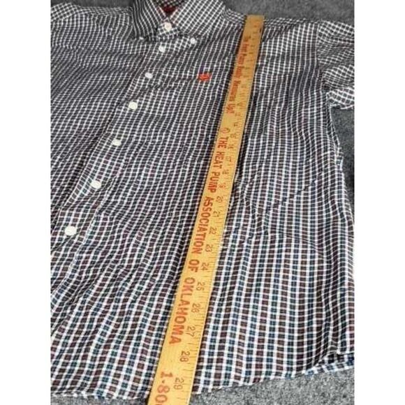 Cinch Button Up Shirt Men‎ Sz S Plaid Long Sleeve Embroidered Cowboy Western - Picture 3 of 7